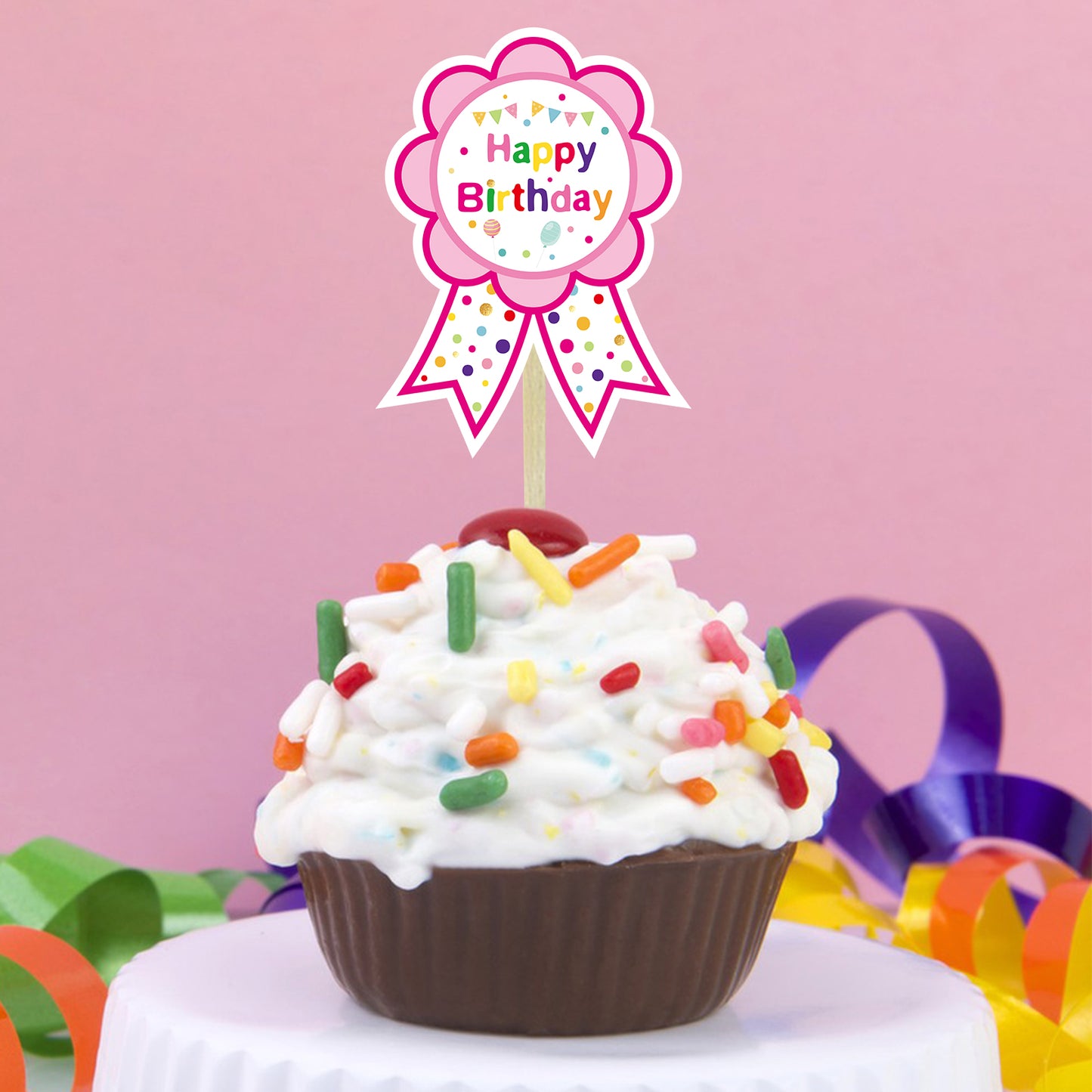 Anwyll Birthday Gift Stickers,Happy Birthday Badge Stickers,210 Pcs It's My Birthday Stickers Labels for Kids Children Teacher Clothing Cake Birthday Party Decorations Home Classroom Supply(2.8×3.6'')
